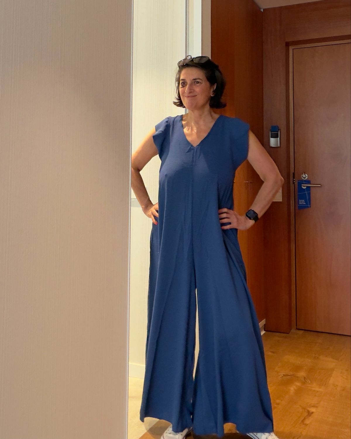 Combi * Bleu Sans poche