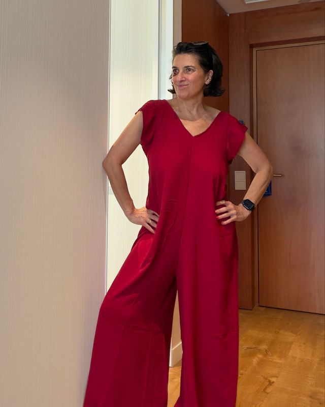 Combi * Rouge Sans poche