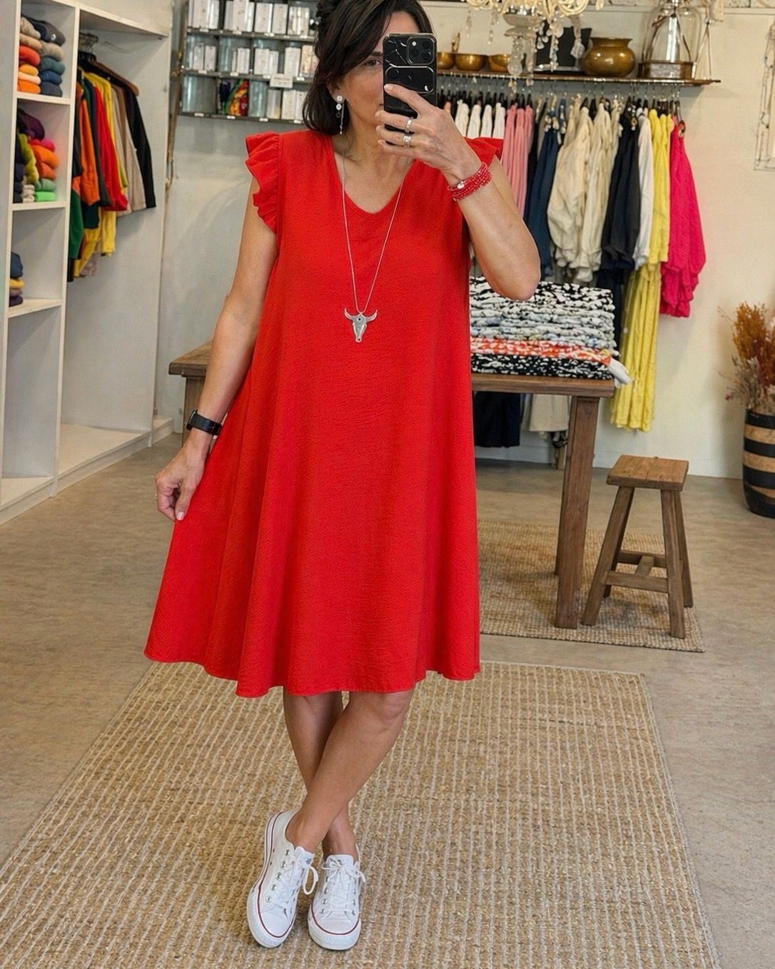 ROBE 19 * Rouge