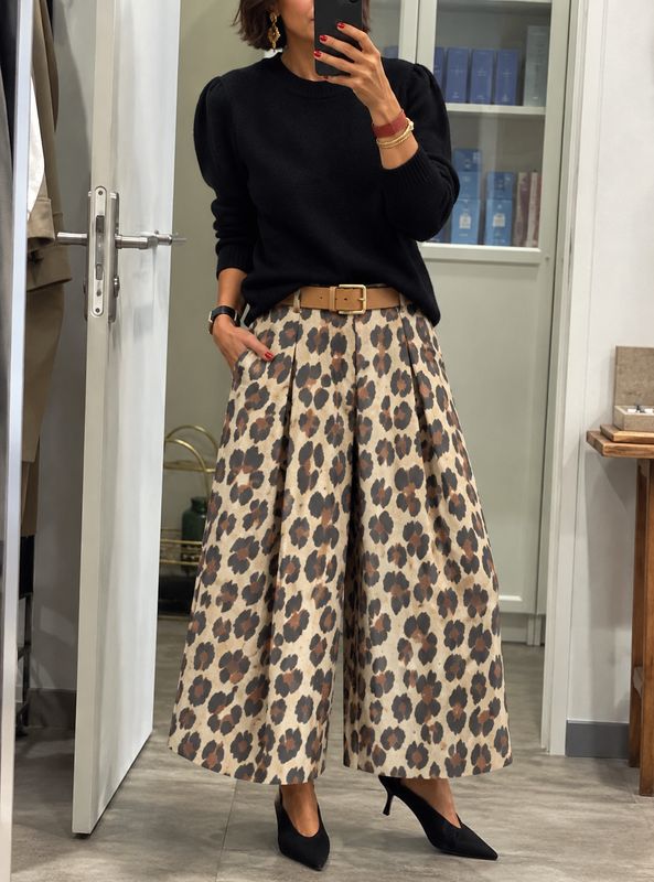 Pantalon * Léopard clair
