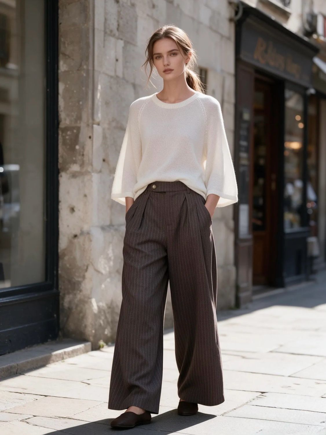 Pantalon Taylor * Marron