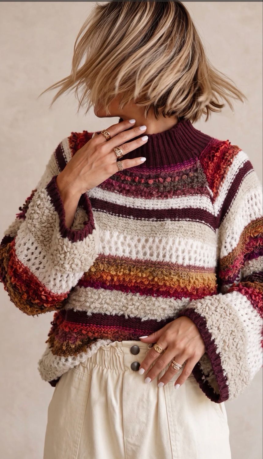 PULL MAJA * Bordeaux