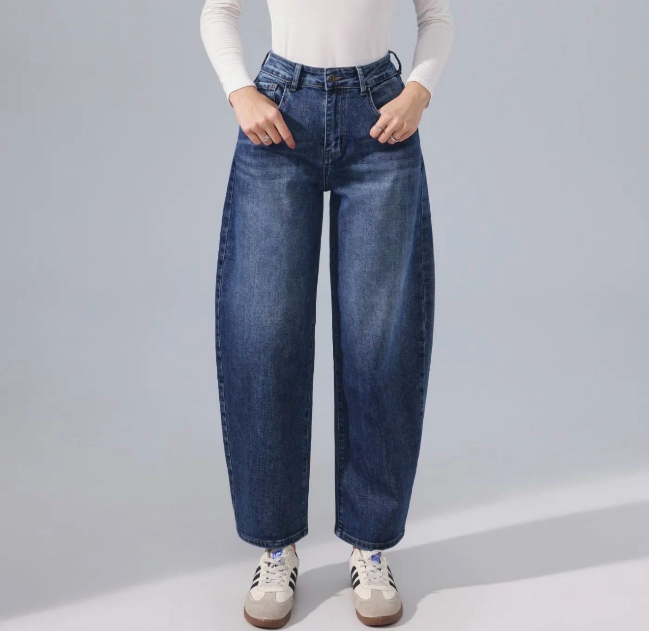 JEAN BALLOON FIT STRETCH
