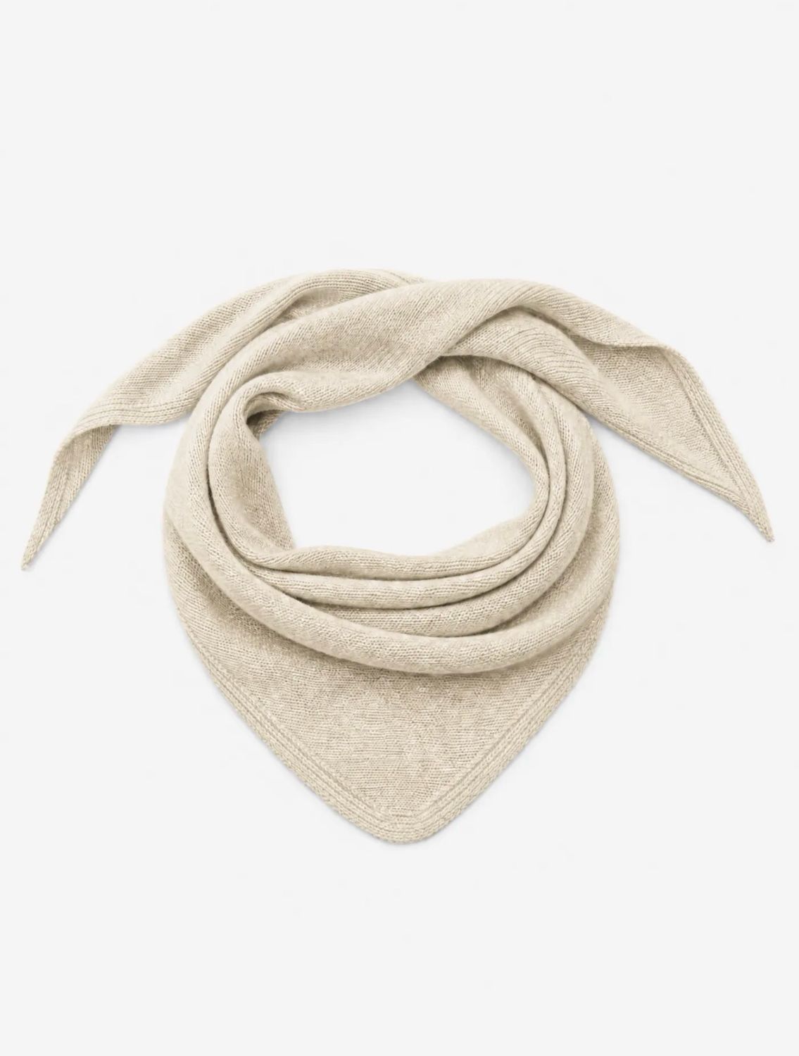 Écharpe Triangle * Beige