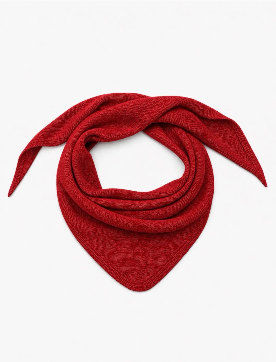 Écharpe Triangle * Rouge