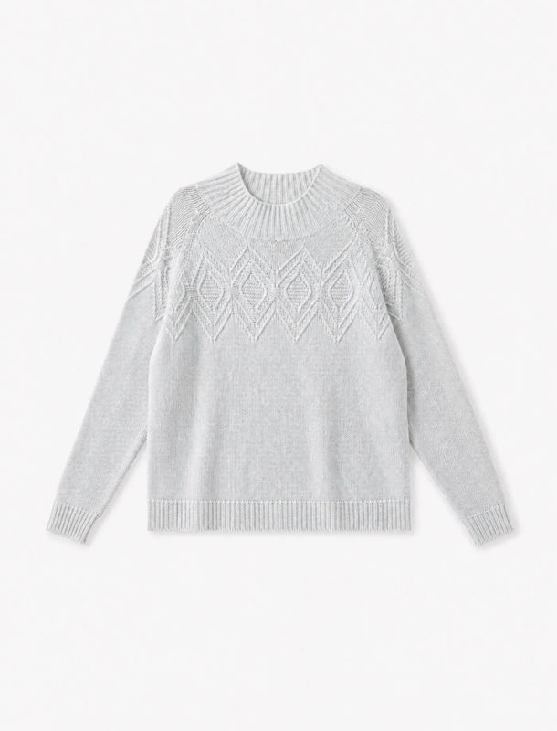 PULL VICKY * Gris Perle