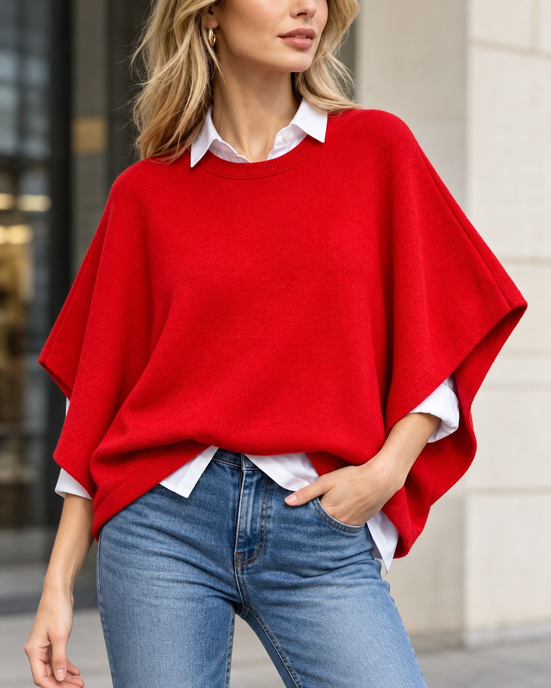 PULL NINA * Rouge