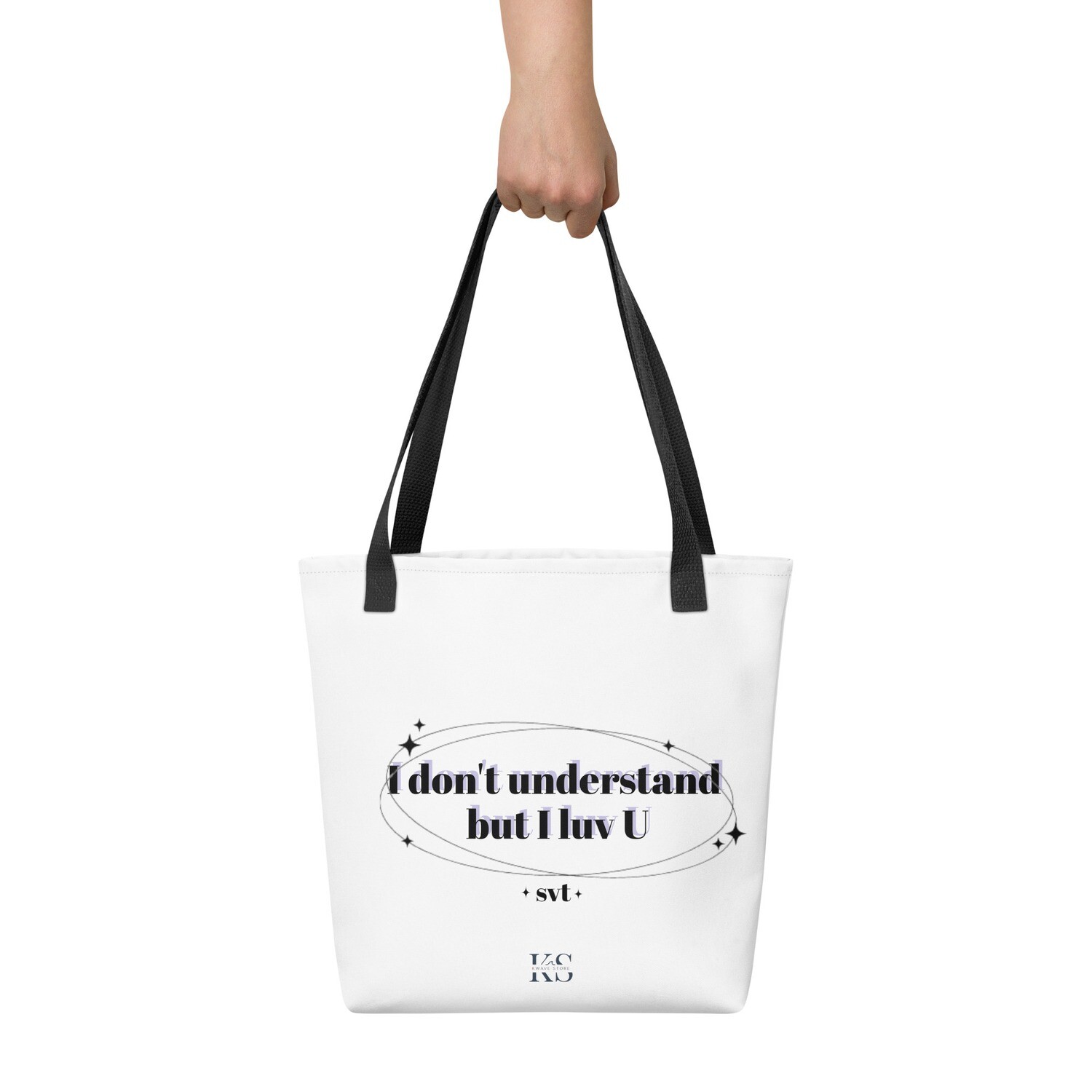 Seventeen- I don&#39;t understand but I luv U, tote Bag kpop