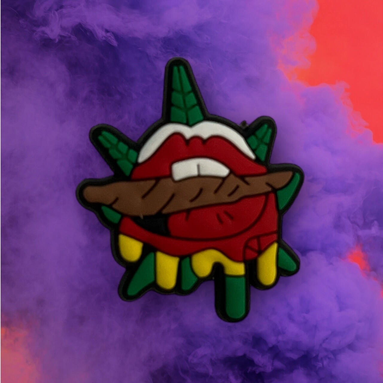 Rasta Marijuana Lips
