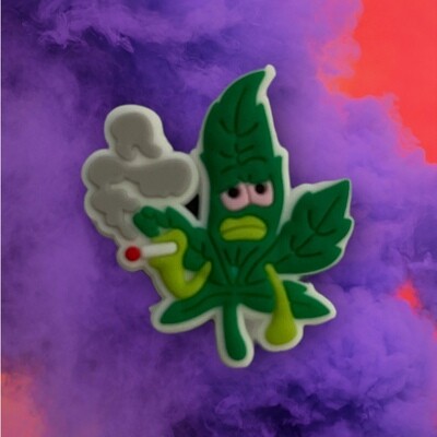 Smoking Marijuana Leaf