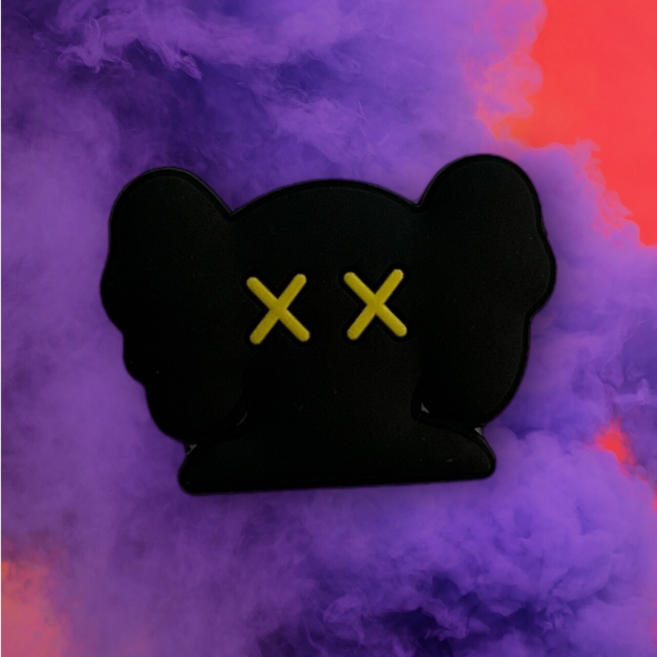 Black Bear Yellow cross eyes