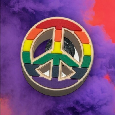 Rainbow Peace Sign