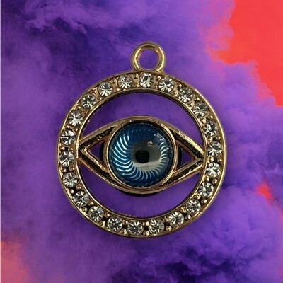 Gold Evil Eye