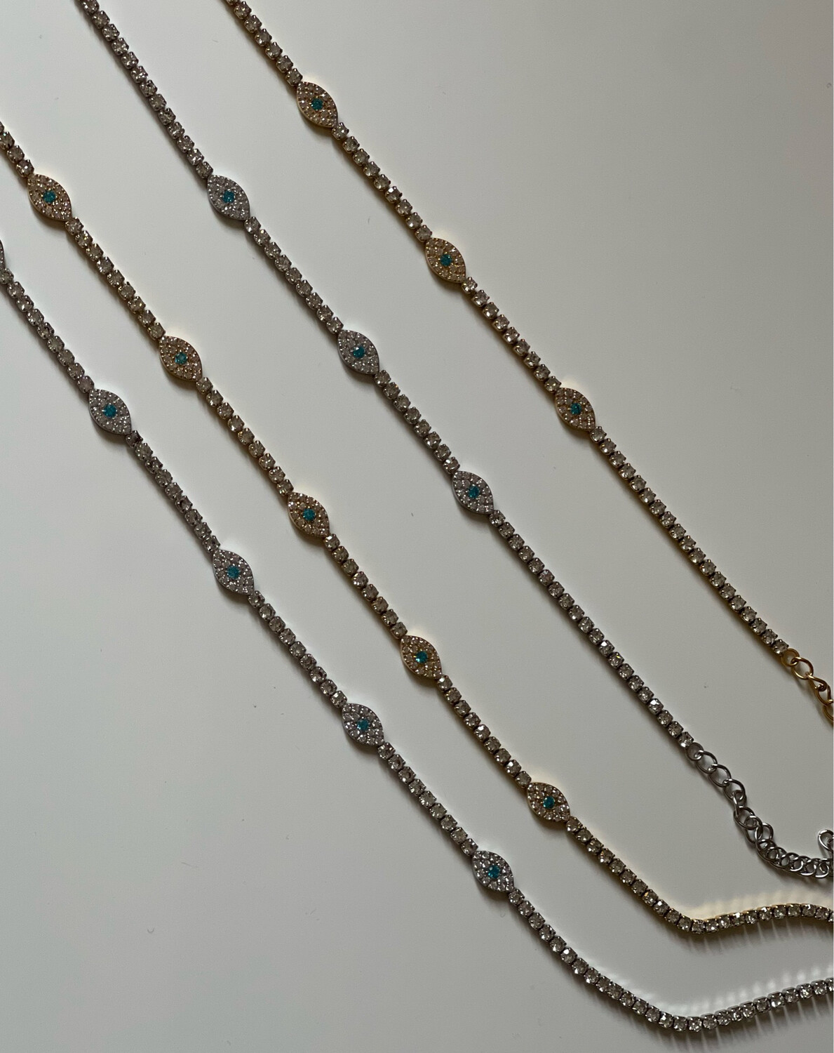 evil eye necklace - Gold
