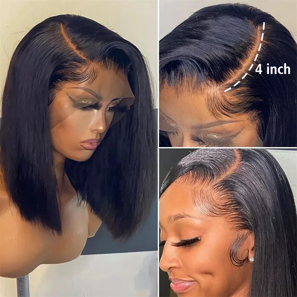 Short Brazilian T Part Bob lace Front 13x1