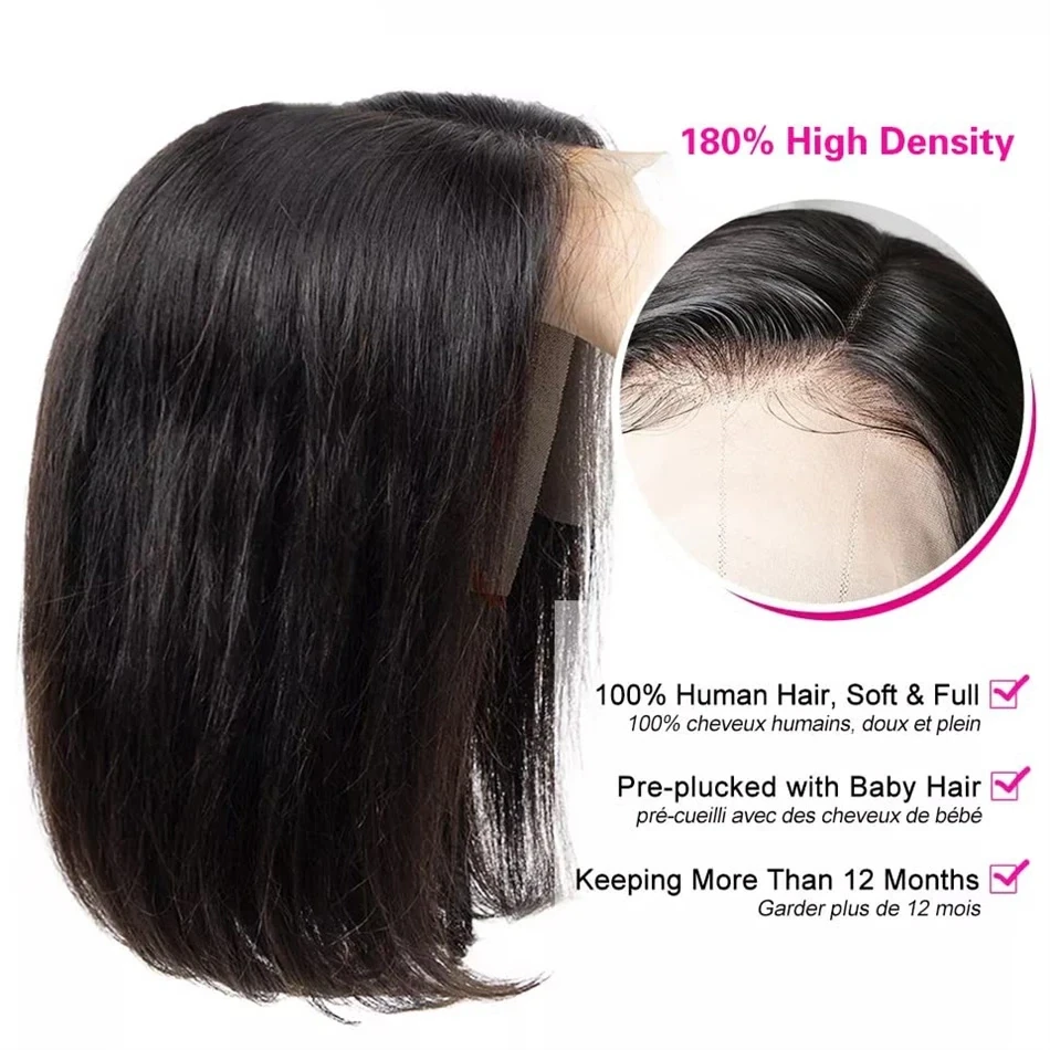 Short Brazilian T Part Bob lace Front 13x1