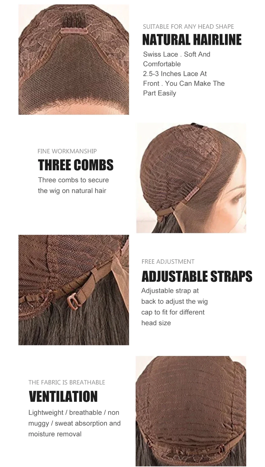 Long Black Wavy Glueless Synthetic Free Part Lace