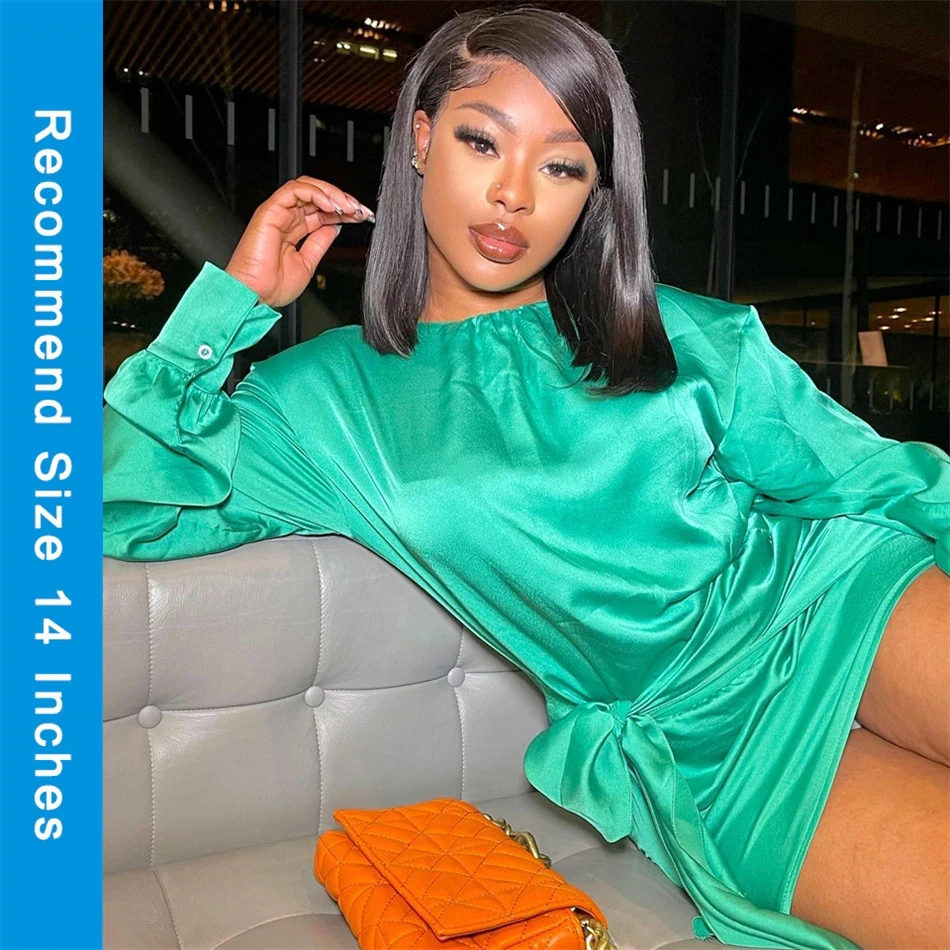 Short Brazilian T Part Bob lace Front 13x1