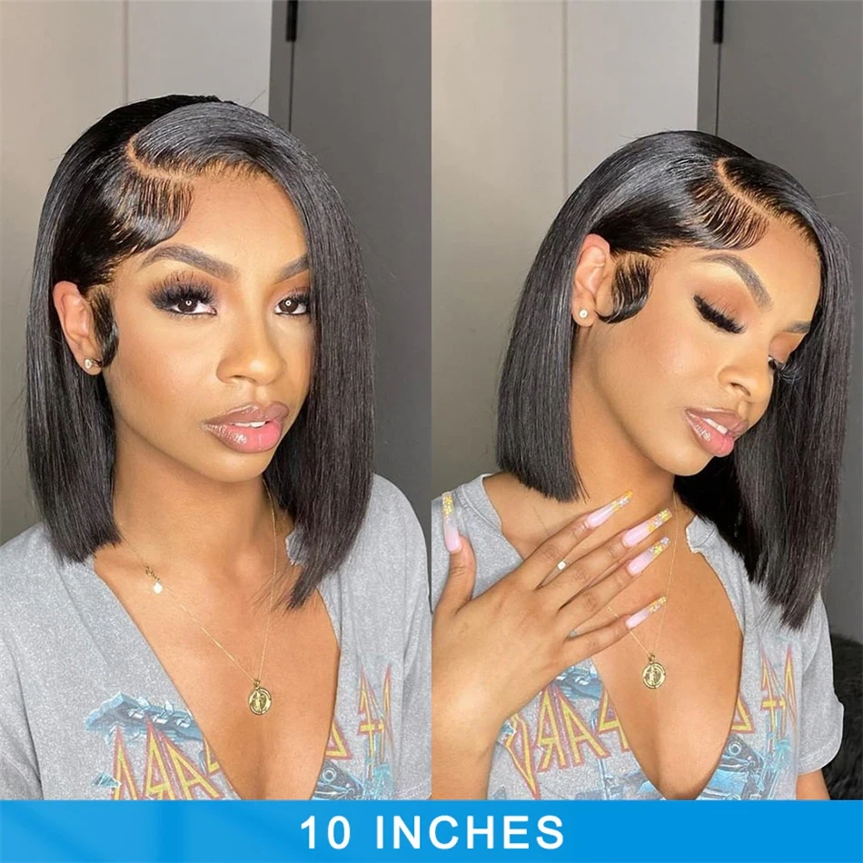 Short Brazilian T Part Bob lace Front 13x1