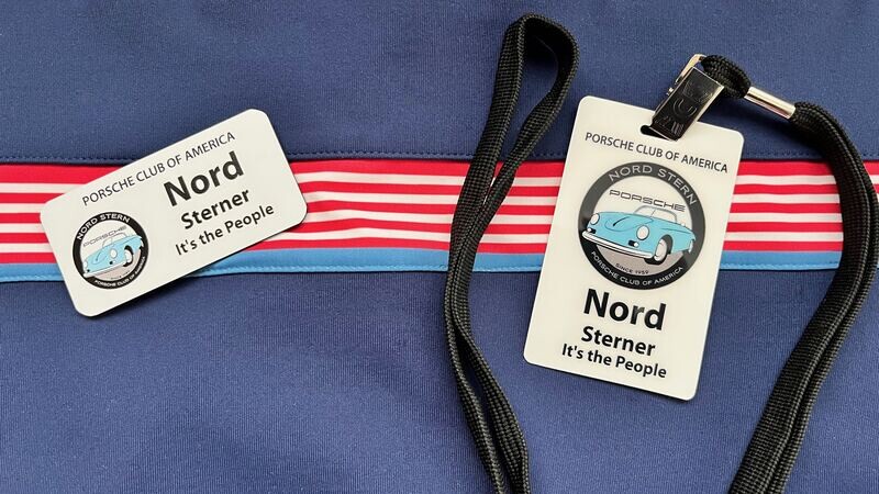 Nord Stern Name Badge