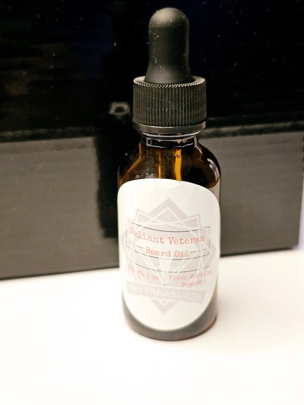 Valiant Veteran Fresh Morning Breeze Beard Oil