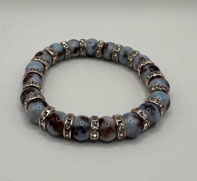Custom Bling Charm Bracelet 8