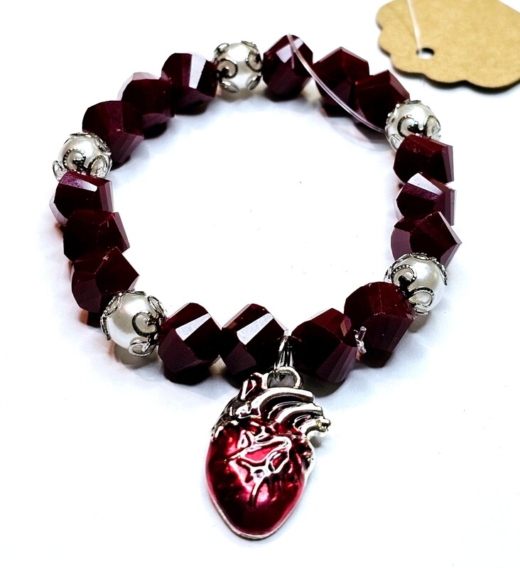 Crimson Serenade Bracelet