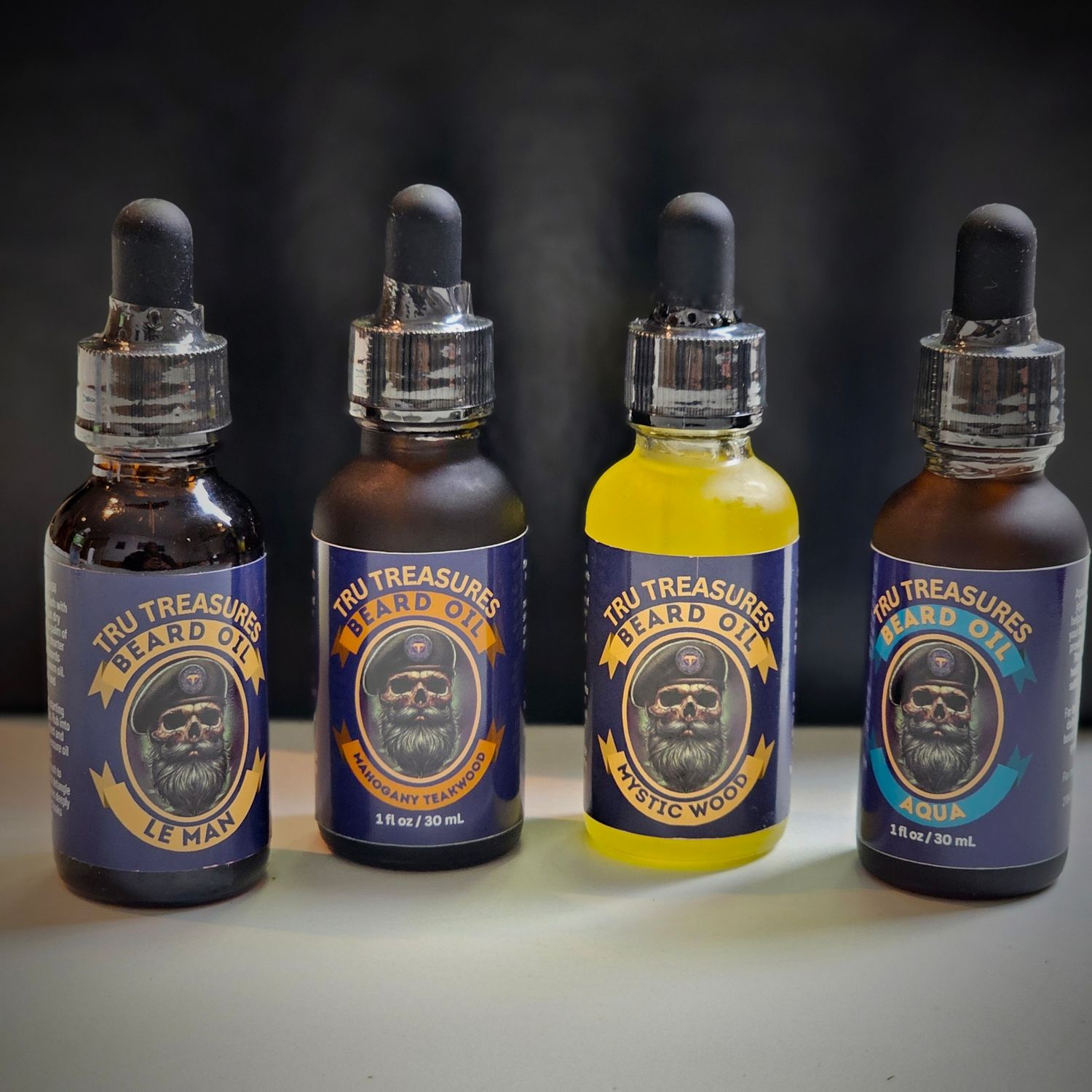 Beard Oil Quartet Set
