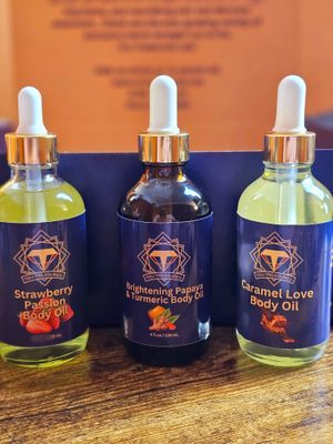 Body Oil Trio Set
