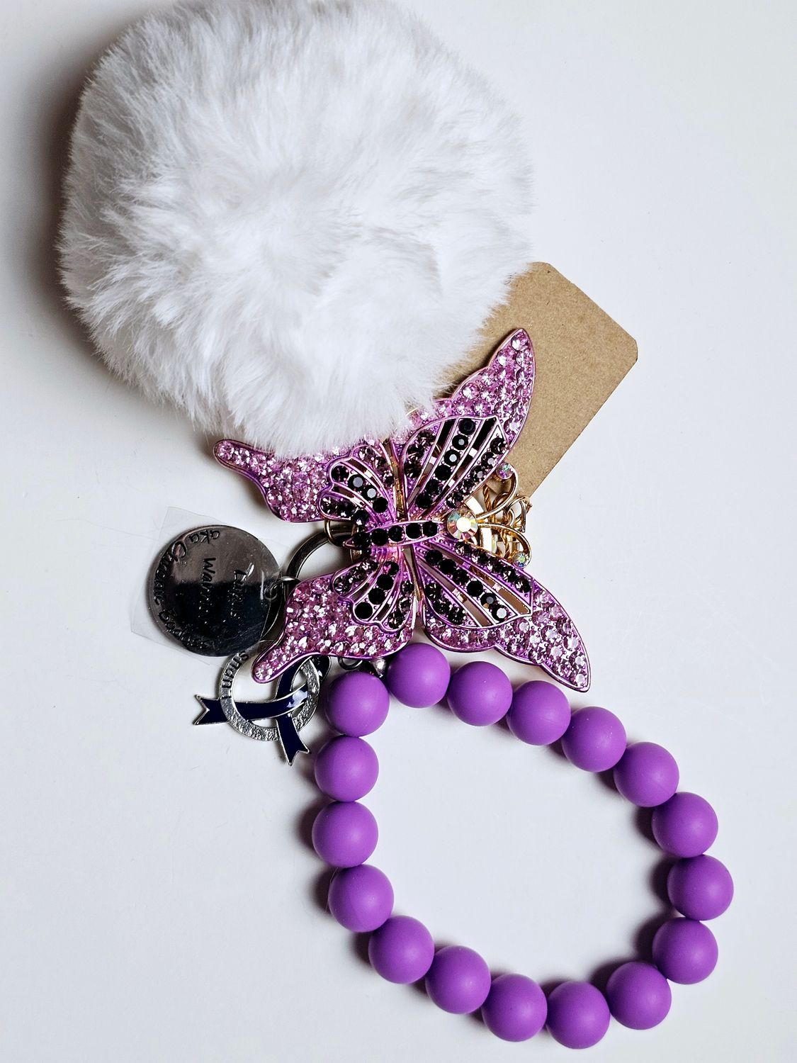 LUPUS Warrior Keychain