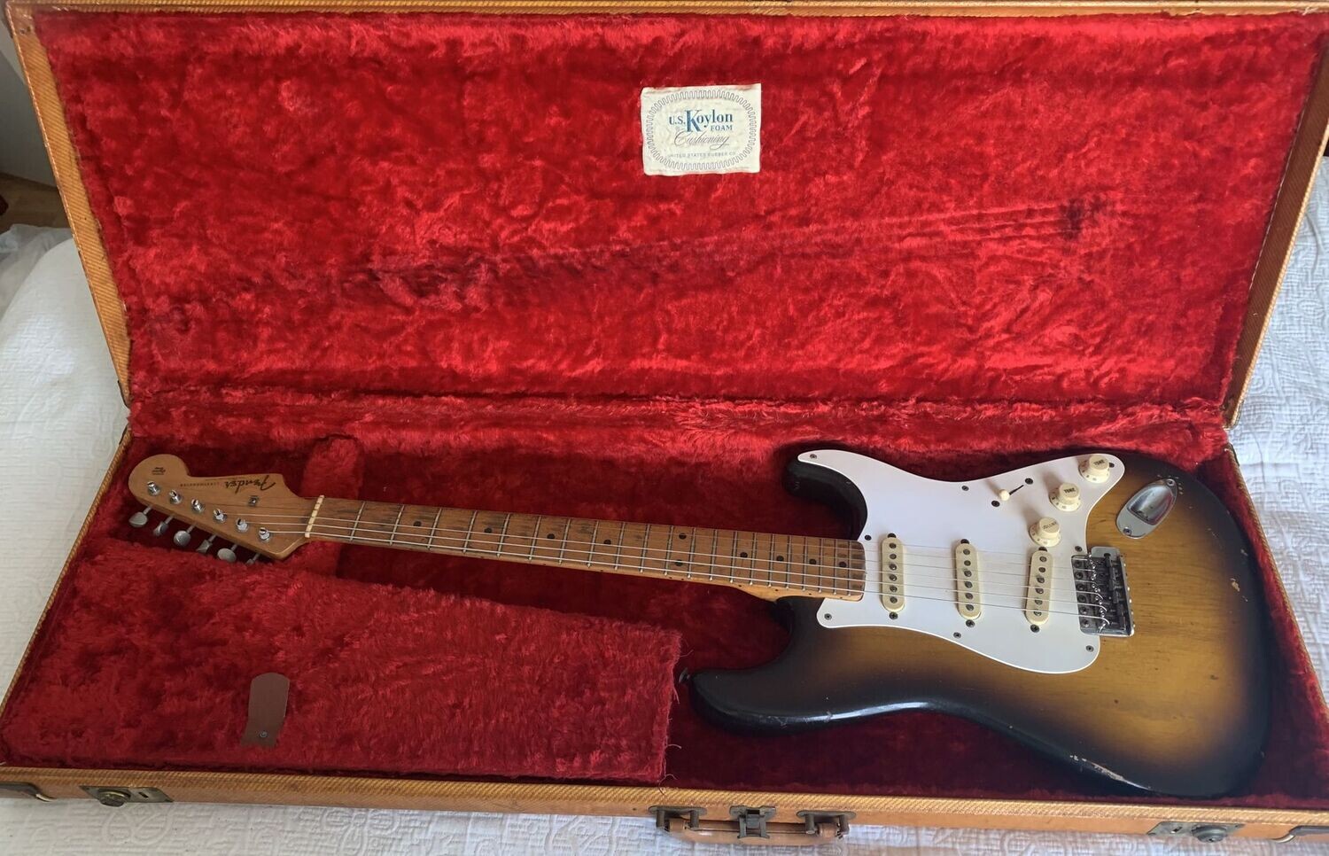 7/57 Body & 8/57 Neck Fender Stratocaster #-21885