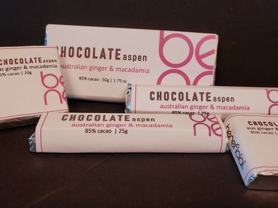 Chocolate GingerMac Mini Squares