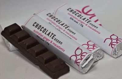 Chocolate Ginger Macadamia Mini Bars