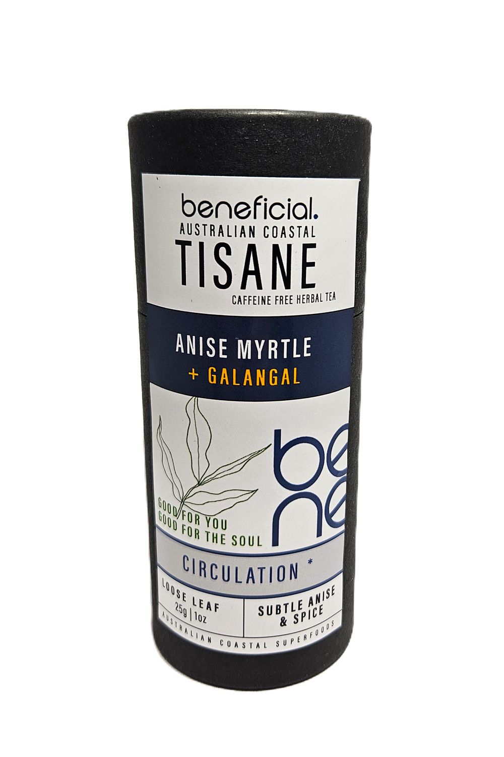 Anise Myrtle + Galangal TISANE, Pack: 25g/10z Tube