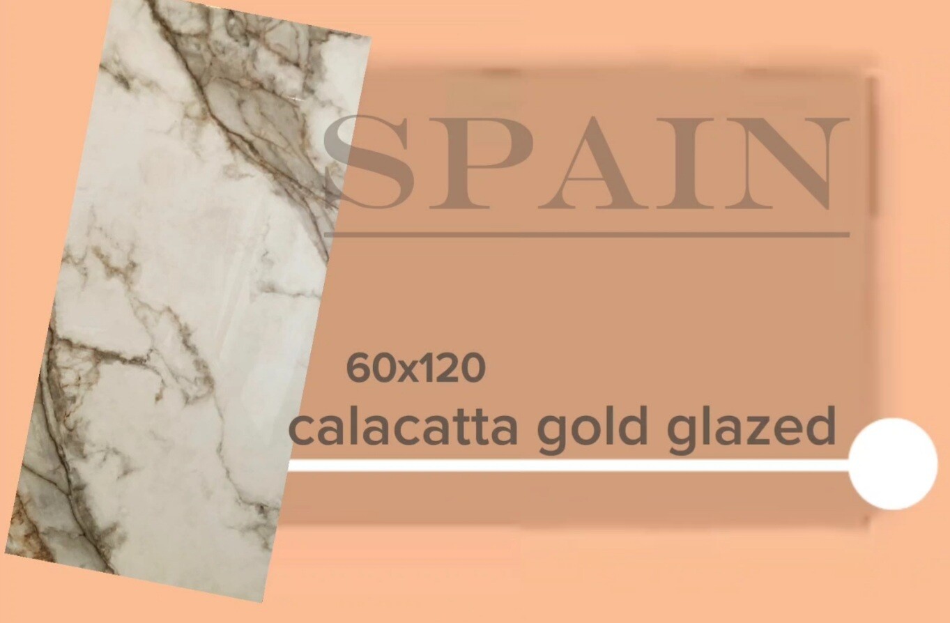 60cm×120cm calacatta gold glazed
