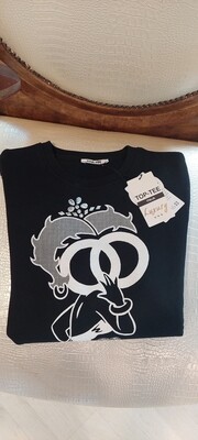 Top tee felpa Top tee felpa