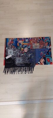 Isiderio sciarpa tema murales