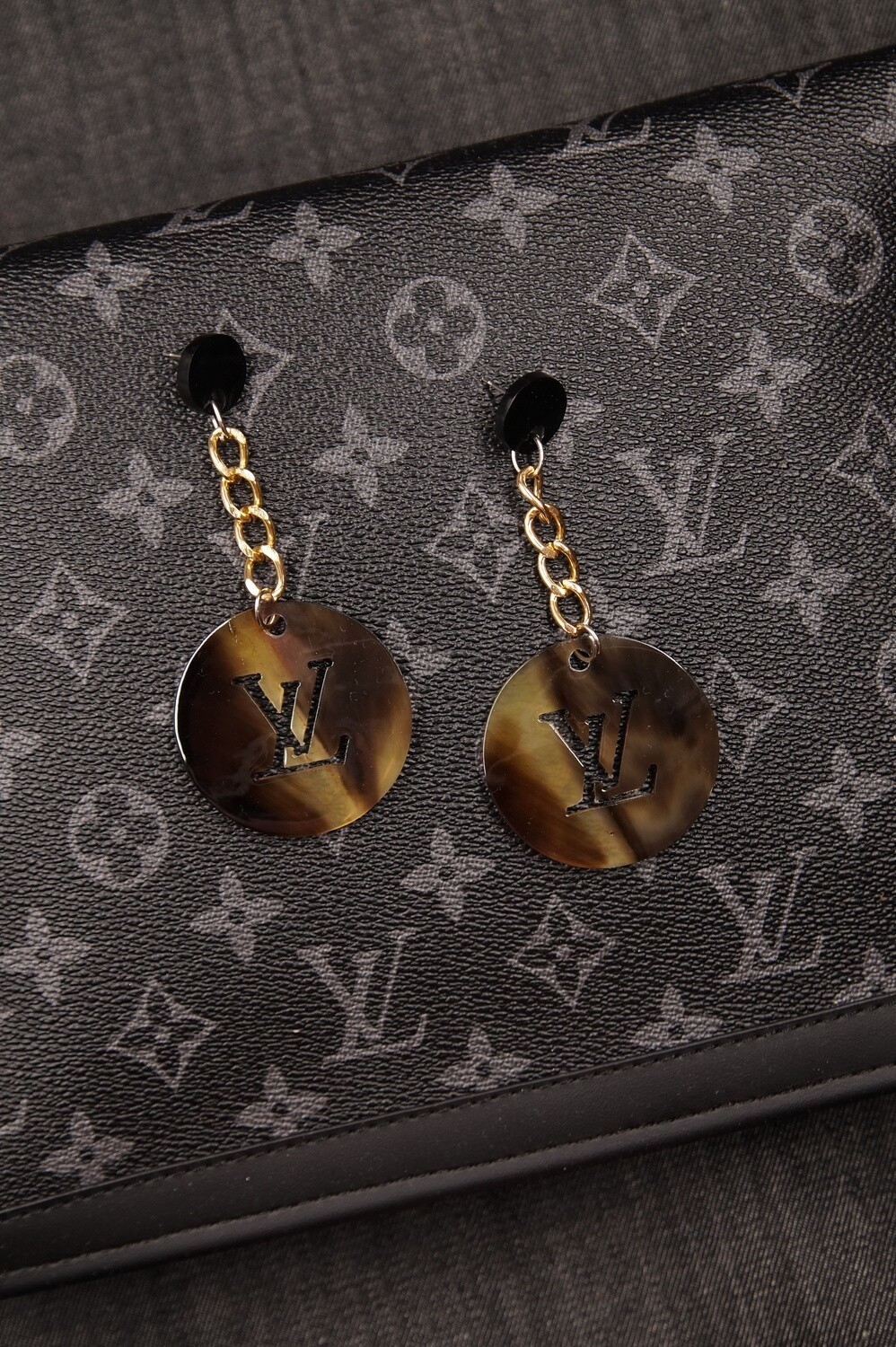 Inspired Long LV Earrings Louis Vuitton Earrings