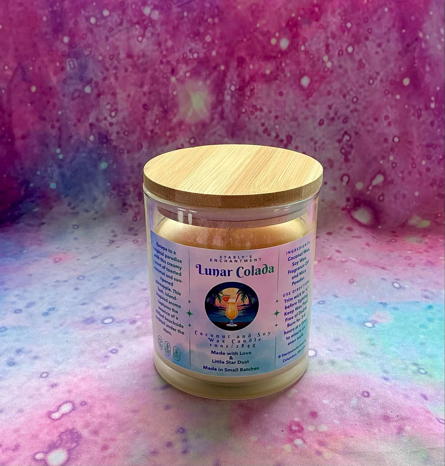 Lunar Colada 10oz Candle