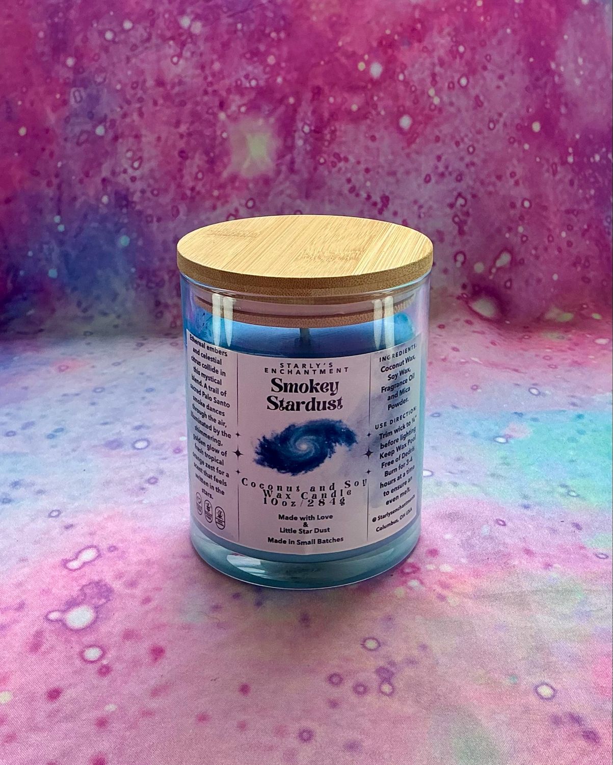 Smokey Stardust 10oz Candle