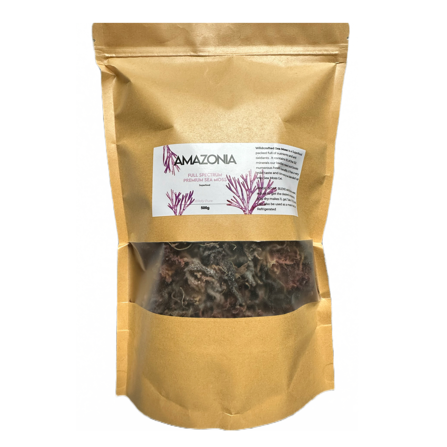 Wildcrafted Sea Moss 500g