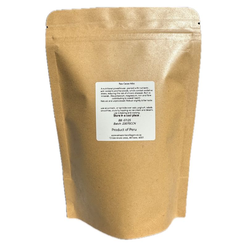 Raw Cacao Nibs Superfood (Non GMO) 200g