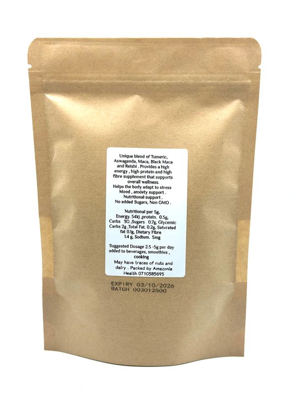Amazonia Adaptogen Blend 5 in 1 Mood Stress Support