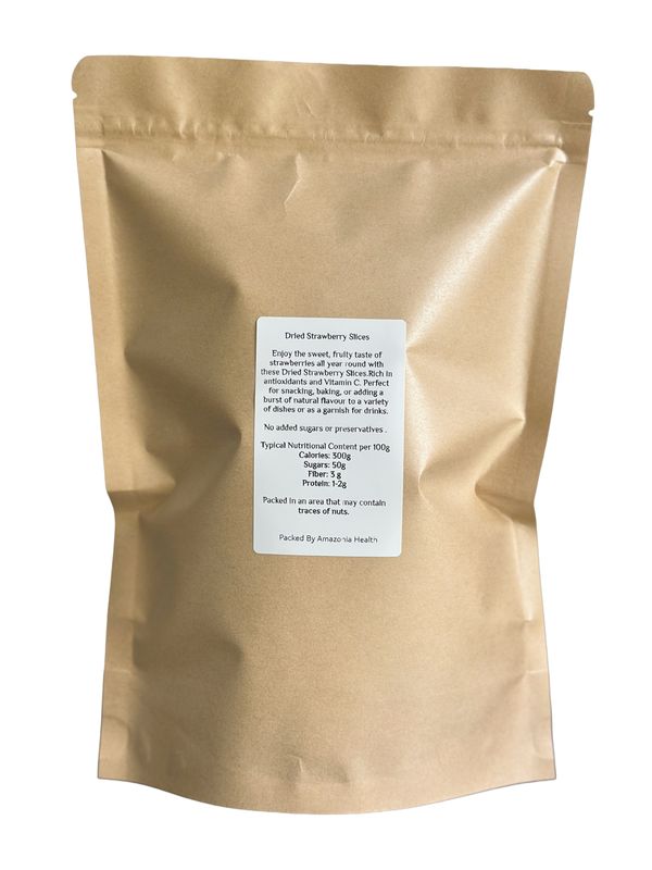 Amazonia Dried Strawberry Slices, Drink Infusion