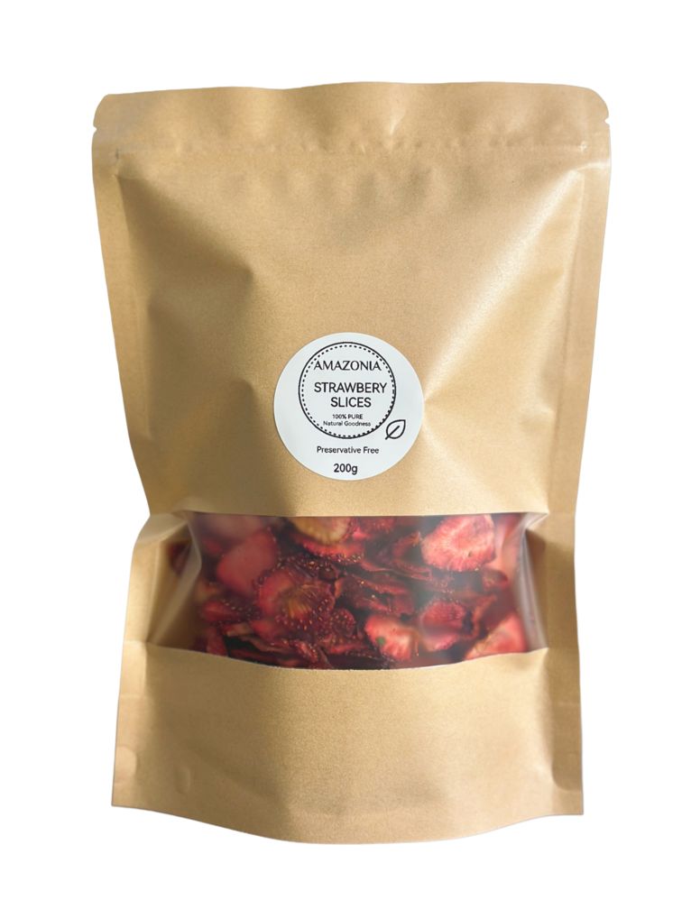 Amazonia Dried Strawberry Slices, Drink Infusion