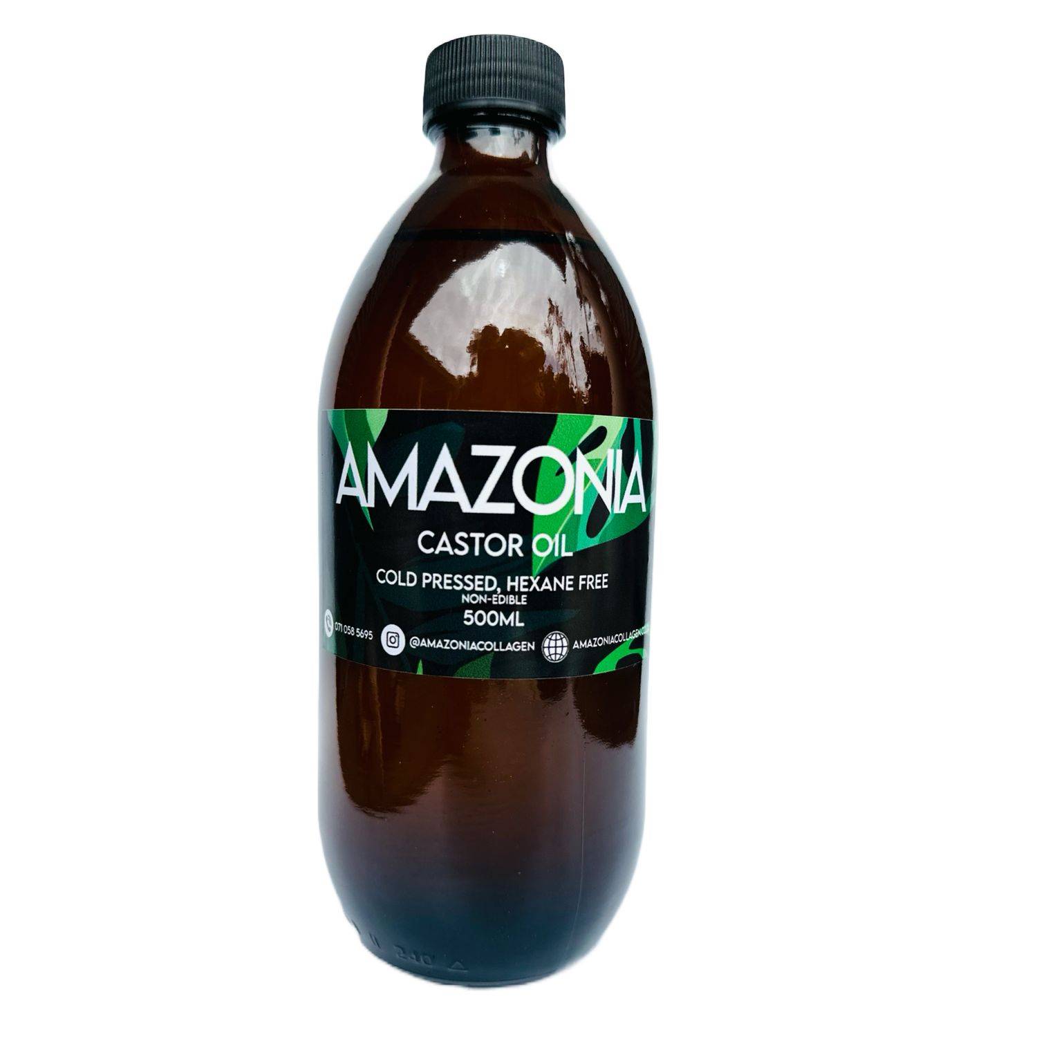 Amazonia Castor Oil Hexane Free 200ml