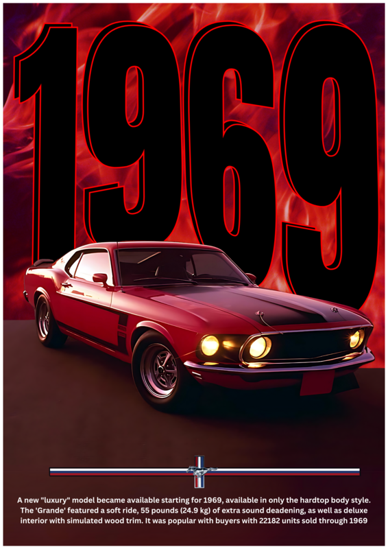 Mustang 1969 Poster