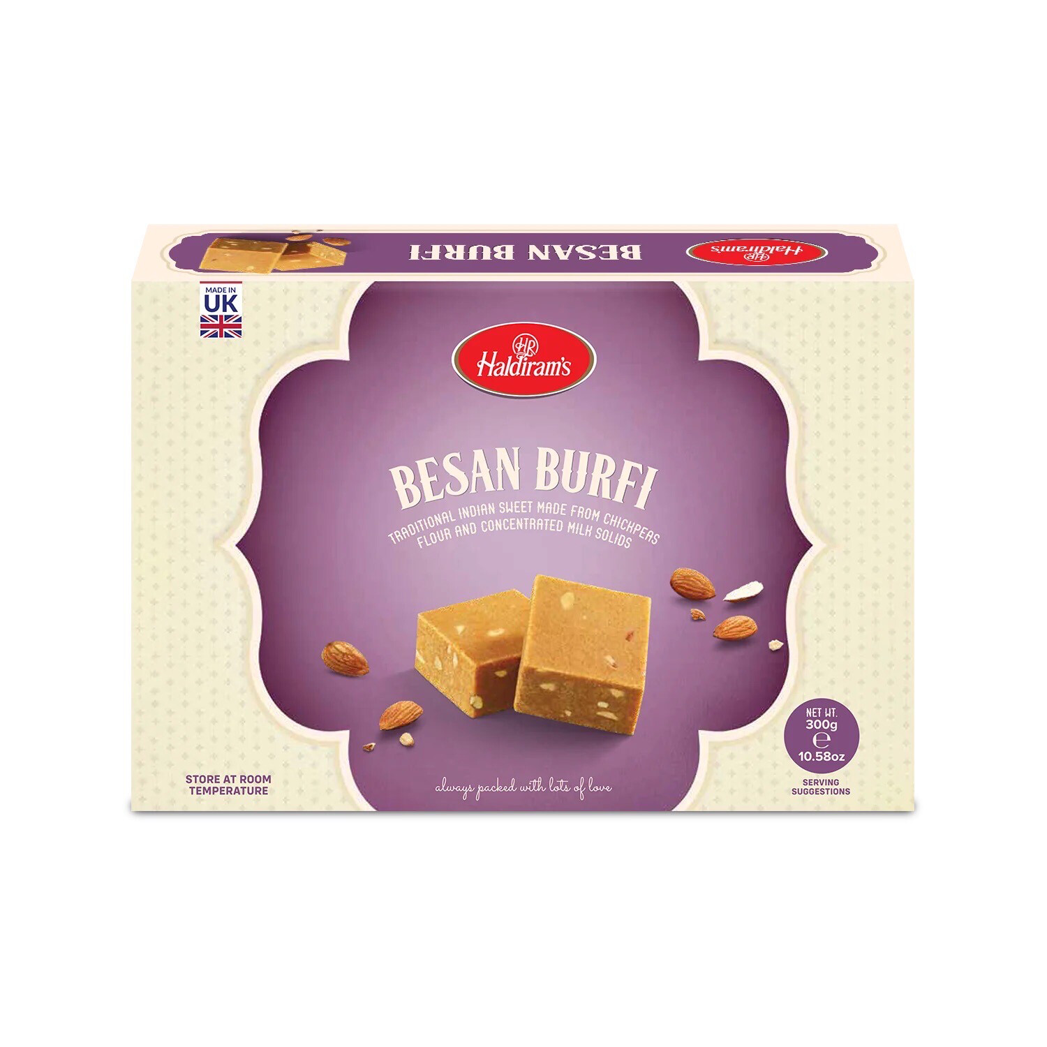 Haldiram’s Besan Barfi 300g