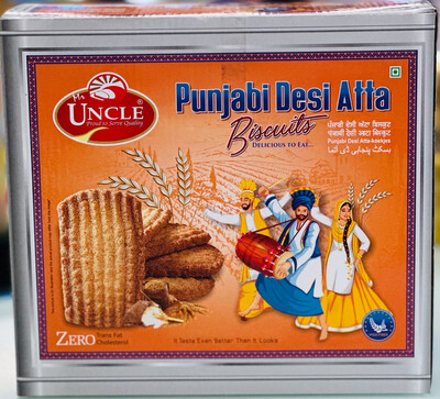 Uncle Punjabi Desi Atta Biscuits 910g