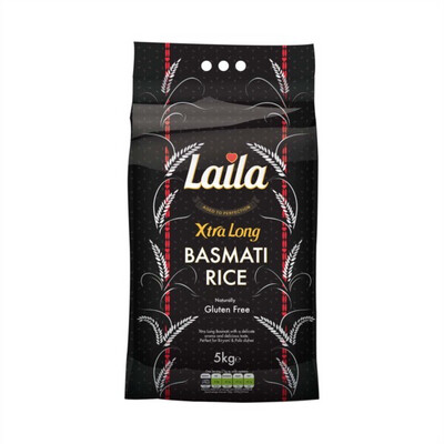 Laila xtra Long Basmati Rice 5kg